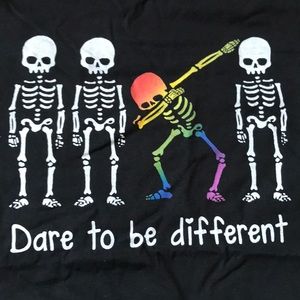 4/$20 Dare to be different unisex T-shirt